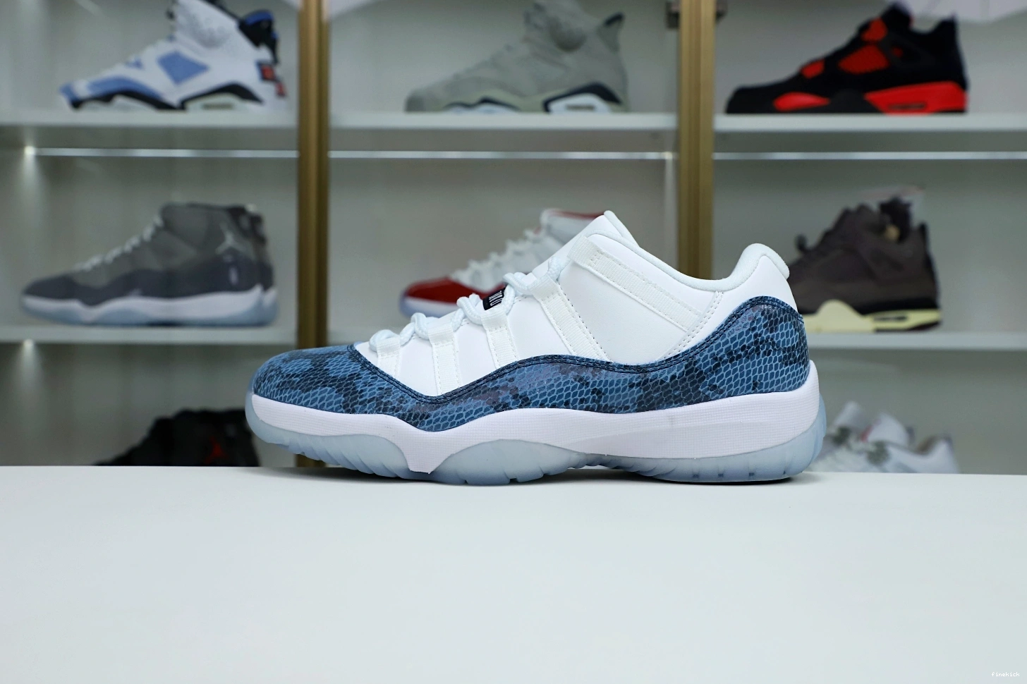 Air 11 Jordan snakeskin” Jordan “navy 0718